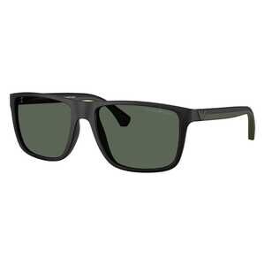 Emporio Armani EA4033 500171 Matte Black/Dark Green Lens 56mm Men's